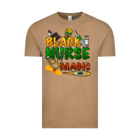 Vintage Coffee Black Nurse magic Vintage Tee - HowdyJamesFarm