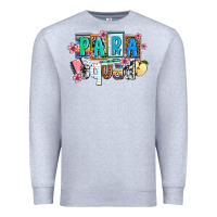 Heather Grey para squad Premium Sweatshirt - AdoDesignShop