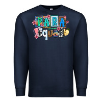Navy para squad Premium Sweatshirt - AdoDesignShop
