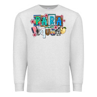 Oatmeal Heather para squad Premium Sweatshirt - AdoDesignShop