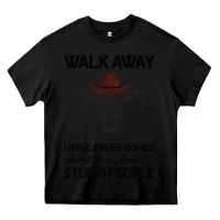 Black trusting people turned me into the heifer i am tod  black Heavy Core Tee - Bettercallsaul