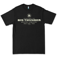 Black Big Thunder Mining Company - Theme Park Series T-Shirt Premium Tee - maiPhamDesign