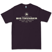 Plum Big Thunder Mining Company - Theme Park Series T-Shirt Premium Tee - maiPhamDesign