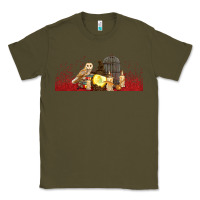Army Green wizard Classic Tee - TumblerDesignByShophia