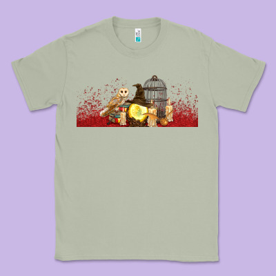 Wizard Classic Tee Designed By Tumblerdesignbyshophia