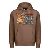 Chestnut cooking is love made edible Premium Hoodie - CowhideDigitalArt