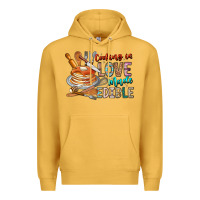 Mustard cooking is love made edible Premium Hoodie - CowhideDigitalArt