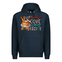 Navy cooking is love made edible Premium Hoodie - CowhideDigitalArt