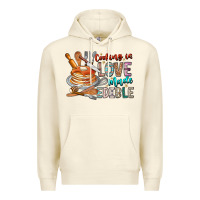 Cooking Is Love Made Edible Premium Hoodie | Teevron