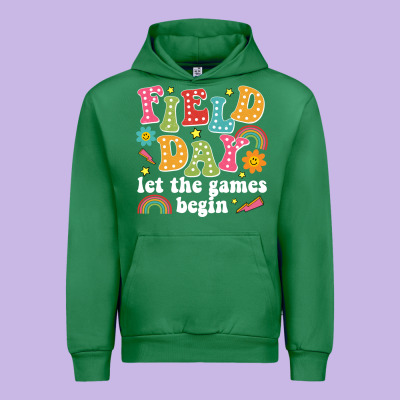 Field Day Let The Games Begin Urban Hoodie Designed By Jahusdesignshop