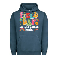 Pigment Midnight Navy field day let the games begin Urban Hoodie - JahusDesignShop