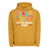 Pigment Peanut Butter field day let the games begin Urban Hoodie - JahusDesignShop