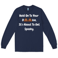 Navy spooky halloween women and children Long Sleeve Tee - maiPhamDesign
