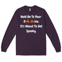 Plum spooky halloween women and children Long Sleeve Tee - maiPhamDesign