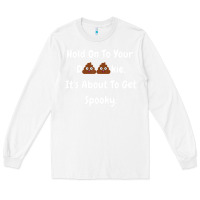 White spooky halloween women and children Long Sleeve Tee - maiPhamDesign