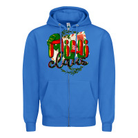 True Royal mini claus christmas Zipper Hoodie - BarkalooDesign