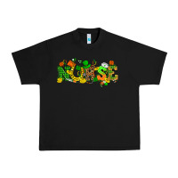 Black St. Patricks day nurse Urban Heavy Tee - HowdyJamesFarm