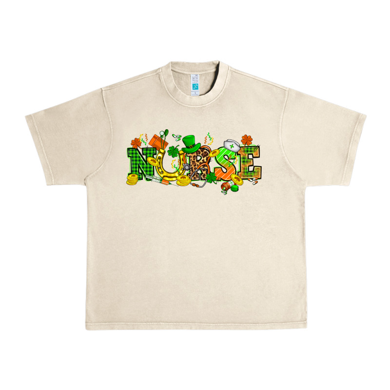 St. Patricks Day Nurse Urban Heavy Tee by HowdyJamesFarm | Teevron