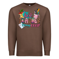 Chestnut best teacher ever Premium Sweatshirt - AdoDesignShop