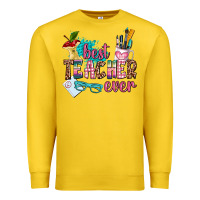 Lemon best teacher ever Premium Sweatshirt - AdoDesignShop