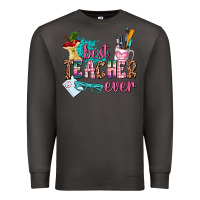 Smoke best teacher ever Premium Sweatshirt - AdoDesignShop