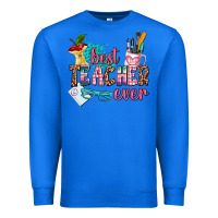 True Royal best teacher ever Premium Sweatshirt - AdoDesignShop