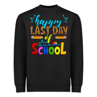 Black happy last day of school Heavyweight Sweatshirt - Artiststas