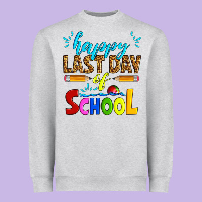 Happy Last Day Of School Heavyweight Sweatshirt Designed By Artiststas