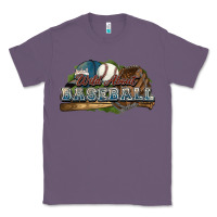 Lavender Wild about Baseball Classic Tee - HowdyJamesFarm
