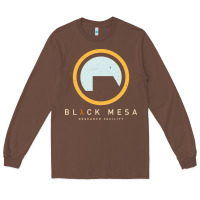 Chestnut Black Mesa Research Facility T-Shirt Long Sleeve Tee - maiPhamDesign