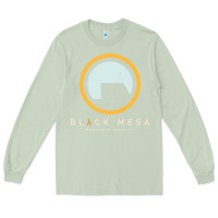 Matcha Black Mesa Research Facility T-Shirt Long Sleeve Tee - maiPhamDesign