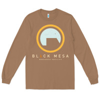 Toasted Coconut Black Mesa Research Facility T-Shirt Long Sleeve Tee - maiPhamDesign