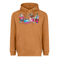 Meerkat hair stylist coffee cup Heavyweight Hoodie - AdoDesignShop