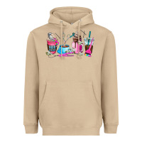 Mushroom hair stylist coffee cup Heavyweight Hoodie - AdoDesignShop