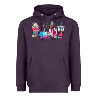 Plum hair stylist coffee cup Heavyweight Hoodie - AdoDesignShop