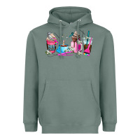 Sage hair stylist coffee cup Heavyweight Hoodie - AdoDesignShop
