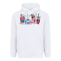 White hair stylist coffee cup Heavyweight Hoodie - AdoDesignShop
