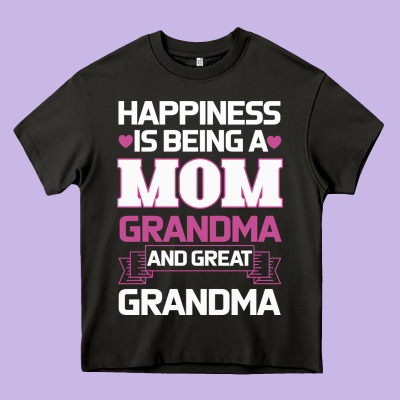 Mom Grandma Heavy Core Tee Designed By Bettercallsaul