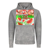 Cloud Rock Watermelon and coconut summer 20oz skinny tumbler Vintage Hoodie - FaDigitalArtStudio