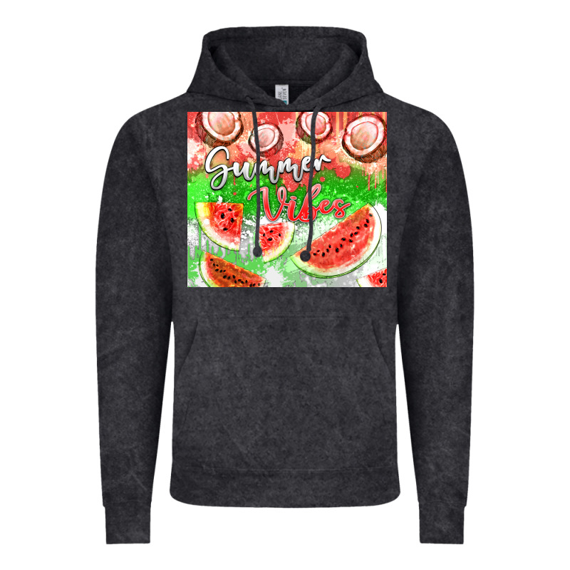 Watermelon And Coconut Summer 20oz Skinny Tumbler Vintage Hoodie by FaDigitalArtStudio | Teevron