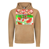 Vintage Camel Watermelon and coconut summer 20oz skinny tumbler Vintage Hoodie - FaDigitalArtStudio