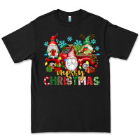 Black merry christmas gnome truck Premium Tee - texasbilliewilder