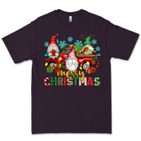 Plum merry christmas gnome truck Premium Tee - texasbilliewilder