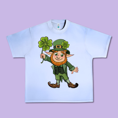 St. Patrick's Day Elf Urban Heavy Tee Designed By Cowgirlartshop