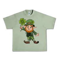 Oil Green St. Patrick's day elf Urban Heavy Tee - CowGirlArtShop