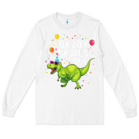 White Mens Daddysaurus T Rex Dinosaur Daddy Family Matching Gifts Idea Long Sleeve Tee - maiPhamDesign