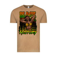 Vintage Camel Black history afro woman Vintage Tee - HowdyJamesFarm