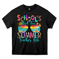 Black school's out for summer teacher life Heavy Core Tee - RanaPortraitStore