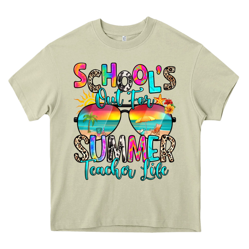 School's Out For Summer Teacher Life Heavy Core Tee by RanaPortraitStore | Teevron