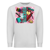 Dove Grey teacher Premium Sweatshirt - AdoDesignShop